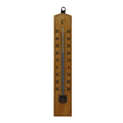 Thermometer Holz 20 cm Talentools