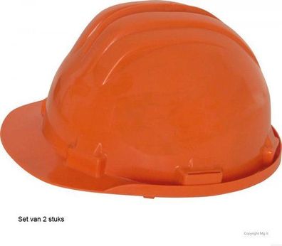 Schutzhelm Orange Skandia