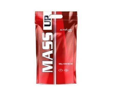 Mass Up Erdbeere 1200g - Muskelaufbau und Protein Shake