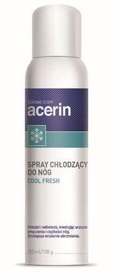 Acerin Cool Fresh, Spray zur Erfrischung müder, geschwollener Beine, 150 ml