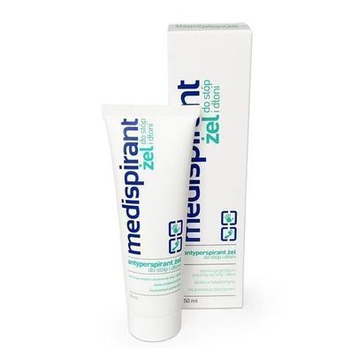 Medispirant, Profi-Antitranspirant für Füße & Hände, 50 ml