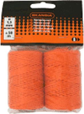 Maurerschnur 2X50M Orange Skandia