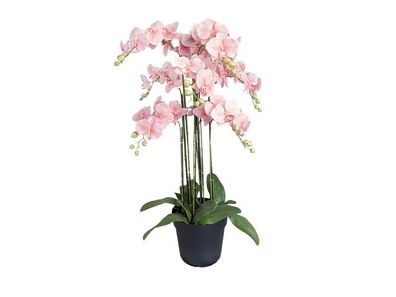 Orchidee Kunstpflanze 9 ästig 110 cm, rosa Buitengewoon de boet