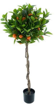 Orangenbaum im Topf orange 120 cm Kunstblume Nova nature