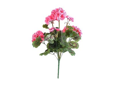 Künstliche Blume Geranie 45 cm, rosa Buitengewoon de boet