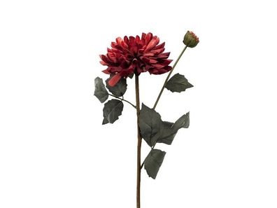 Künstliche Blume Dahlie 61 cm, rot Buitengewoon de boet