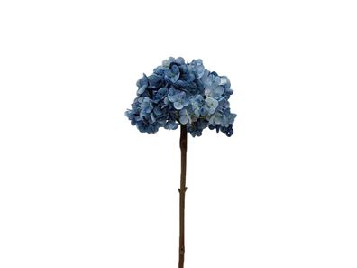 Künstliche Blume Hortensie 66 cm, blau/grün Buitengewoon de boet