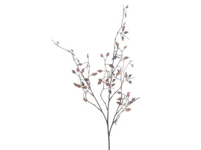 Künstlicher Zweig Chili Blatt kiedrich braun, 74 cm Hortus