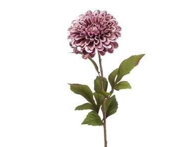 Künstliche Blume Dahlie Glamour lila, 57 cm Hortus