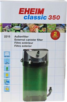 Eheim Filter Classic 350 ohne Filtermasse Eheim Gebr. De boon