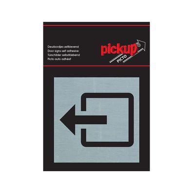 Deco route alu picto exit Pickup