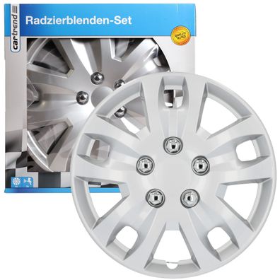 Cartrend RadzierblendenSet 17 Zoll R17 17" 4x Radkappen Radblenden Abdeckung