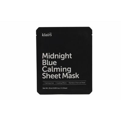 KLAIRS Midnight Blue Calming Sheet Mask 25ml