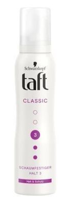 Taft Klassik Haarschaum für langanhaltenden Halt, 150ml