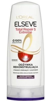 Elseve Total Repair Extreme, 200 ml - Keratin-Spülung für geschädigtes Haar