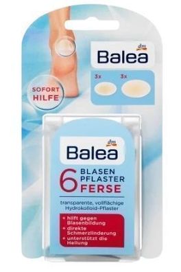 Balea Fußblasenpflaster, 6er Pack