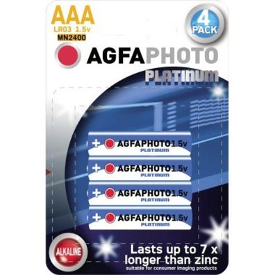 AgfaPhoto Batterie 110802572 LR03 Micro St./Pack