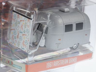 Bambi Airstream 16 Caravan Camper Modell gl34090F Greenlight 1:64