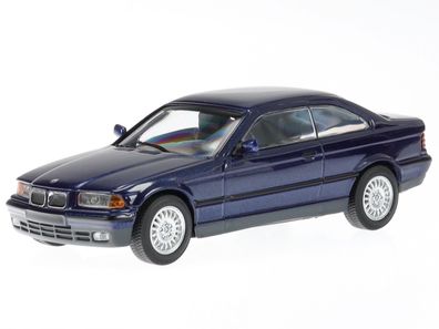 BMW e36 Coupe 3-Reihe 1992 blau Modellauto 940023321 Maxichamps 1:43