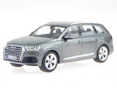 Audi Q7 Typ 4M 2015 graphit grau Modellauto Minimax 1:43