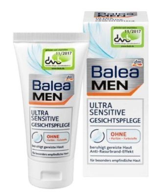 Balea Herren Sensitiv Gesichtspflegecreme 50ml