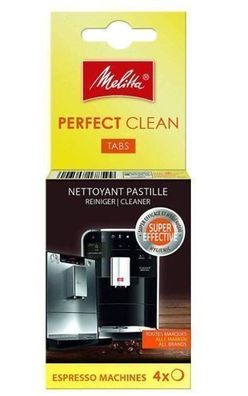 Melitta 4er Pack Reinigungs- und Pflegekit fér Espressomaschinen