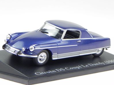 Citroen DS Coupe Le Dandy 1967 blau Modellauto 4656131 Atlas 1:43