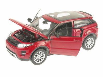 Land Rover Range Rover Evoque rot Modellauto Welly 1:24