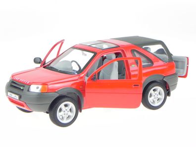 Land Rover Freelander rot Modellauto 22077 Welly 1:24