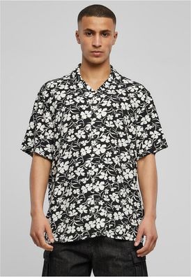 Urban Classics Hemd Viscose AOP Resort Shirt