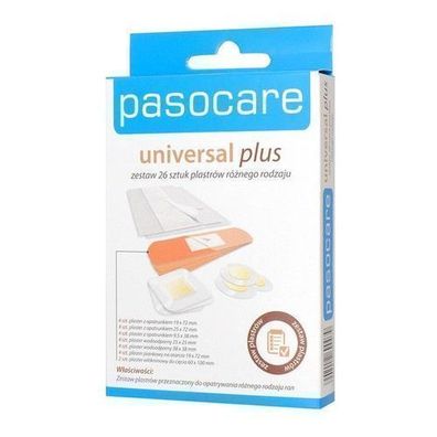 PasoCare Universal Plus - 26-teiliges Erste-Hilfe-Set