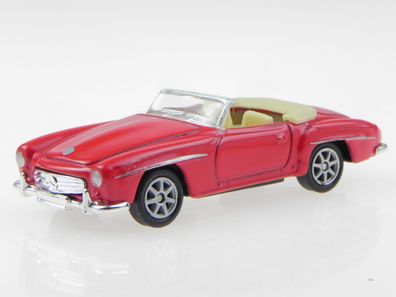 Mercedes W121 190 SL rot Modellauto Welly 1:60