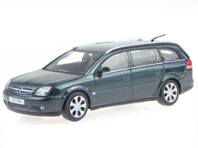 Opel Vectra C Caravan dunkel grün Modellauto Schuco 1:43