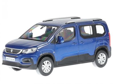 Peugeot Rifter 2018 blau Modellauto 479061 Norev 1:43