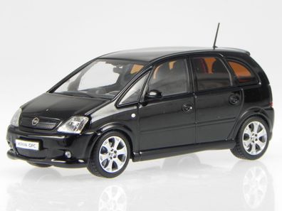 Opel Meriva OPC schwarz Modellauto Schuco 1:43