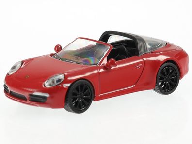 Porsche 911 991 Targa 4S rot Modellauto 452670900 Schuco 1:87