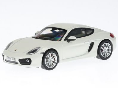 Porsche Cayman S 2013 weiss Modellauto 750037 Norev 1:43