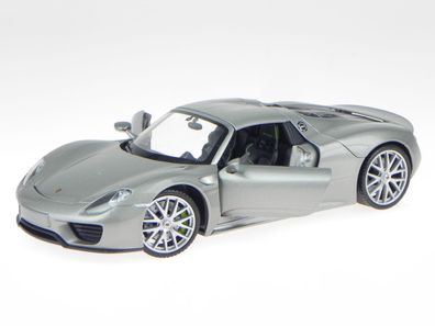 Porsche 918 Spyder 2015 grau Modellauto 24055 Welly 1:24