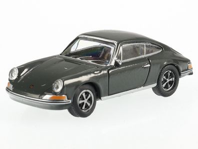 Porsche 911 S Coupe grün Modellauto 452670200 Schuco 1:87