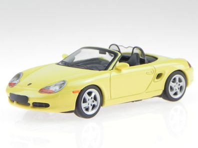 Porsche Boxster S Typ 986 1999 gelb Modellauto 940068030 Maxichamps 1:43