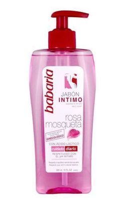 Babaria Intimseife mit Wildrosenöl, 300 ml