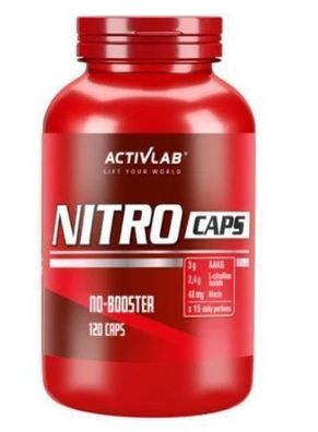 Activlab Nitro Caps, 120 Kapseln - Muskelleistung und Regeneration