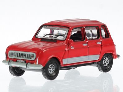 Renault 4 R4 GTL 1987 rot Modellauto 510087 Norev 1:87