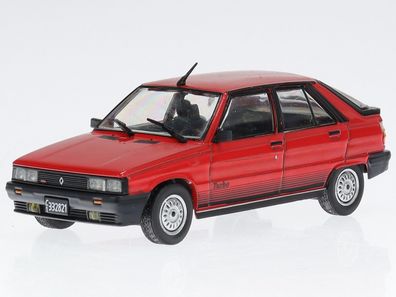 Renault 11 R11 Turbo 1986 rot Modellauto in Vitrine 1:43