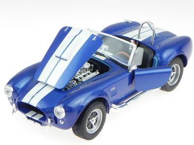 Shelby Cobra 427 1965 blau Modellauto 24002 Welly 1:24