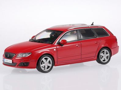 Seat Exeo ST Kombi rot Emocion red Modellauto Seat Auto Emocion in Vitrine 1:43