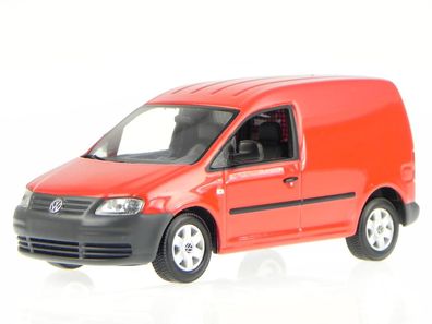 VW Caddy Kasten Lieferwagen 2005 rot Modellauto Minichamps 1:43