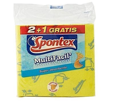 Spontex - Hochwertige Mikrofasertécher, 3er Pack / ```