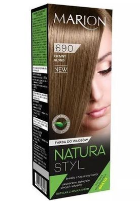 Marion Haarfarbe Dunkelblond 690 - 80 ml + Pflege 10 ml