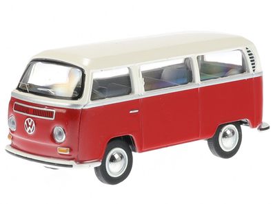 VW T2a Bus rot-weiss Modellauto 452030300 Schuco 1:64